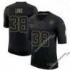 Black Mike Lind Steelers #38 Stitched Salute to Service Football Jersey Mens Womens Youth
