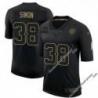 Black John Simon Steelers #38 Stitched Salute to Service Football Jersey Mens Womens Youth