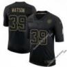 Black Sid Watson Steelers #39 Stitched Salute to Service Football Jersey Mens Womens Youth
