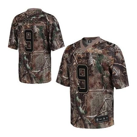 Drew Brees New Orleans Football Jersey - New Orleans #9 Football Jersey(Camo)