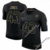 Black George Jones Steelers #43 Stitched Salute to Service Football Jersey Mens Womens Youth