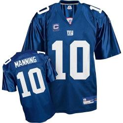Eli Manning NY-G Football Jersey - NY-G #10 Football Jersey(Blue)