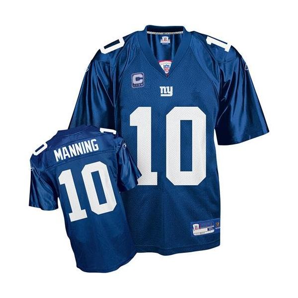 Eli Manning NY-G Football Jersey - NY-G #10 Football Jersey(Blue)