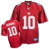 Eli Manning NY-G Football Jersey - NY-G #10 Football Jersey(Red)