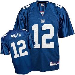 Steve Smith NY-G Football Jersey - NY-G #12 Football Jersey(Blue)