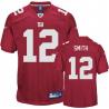Steve Smith NY-G Football Jersey - NY-G #12 Football Jersey(Red)