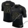 Black Hal Hinte Steelers #50 Stitched Salute to Service Football Jersey Mens Womens Youth