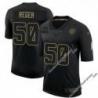 Black John Reger Steelers #50 Stitched Salute to Service Football Jersey Mens Womens Youth