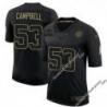 Black John Campbell Steelers #53 Stitched Salute to Service Football Jersey Mens Womens Youth