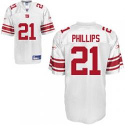 Kenny Phillips NY-G Football Jersey - NY-G #21 Football Jersey(White)