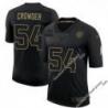 Black Tae Crowder Steelers #54 Stitched Salute to Service Football Jersey Mens Womens Youth