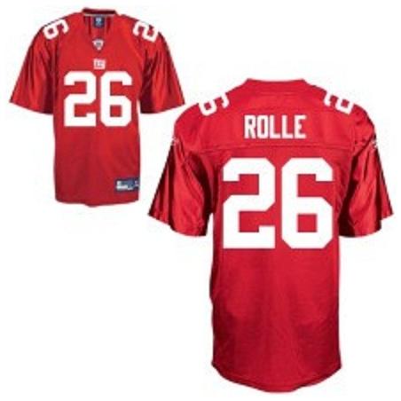 Antrel Rolle NY-G Football Jersey - NY-G #26 Football Jersey(Red)