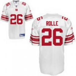 Antrel Rolle NY-G Football Jersey - NY-G #26 Football Jersey(White)