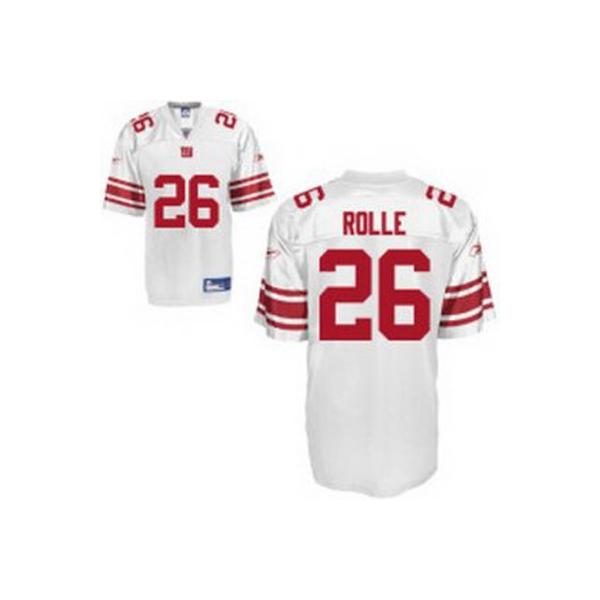 Antrel Rolle NY-G Football Jersey - NY-G #26 Football Jersey(White)