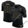 Black John Cenci Steelers #55 Stitched Salute to Service Football Jersey Mens Womens Youth