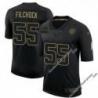 Black Frank Filchock Steelers #55 Stitched Salute to Service Football Jersey Mens Womens Youth