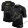 Black Dan James Steelers #55 Stitched Salute to Service Football Jersey Mens Womens Youth