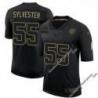 Black Stevenson Sylvester Steelers #55 Stitched Salute to Service Football Jersey Mens Womens Youth
