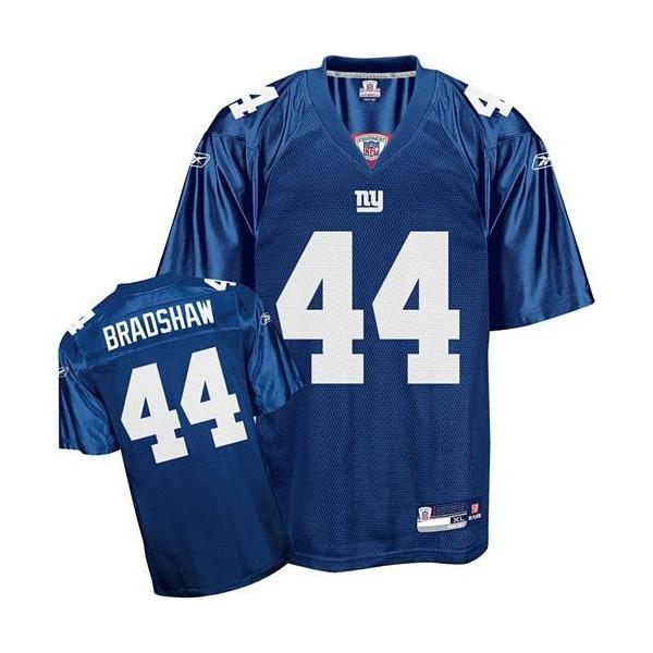 Ahmad Bradshaw NY-G Football Jersey - NY-G #44 Football Jersey(Blue)