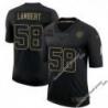 Black Jack Lambert Steelers #58 Stitched Salute to Service Football Jersey Mens Womens Youth