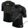 Black Jack Ham Steelers #59 Stitched Salute to Service Football Jersey Mens Womens Youth