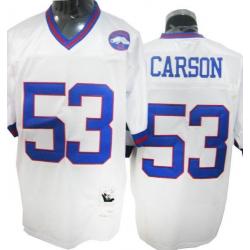 Harry Carson NY-G Football Jersey - NY-G #53 Football Jersey(White Throwback)
