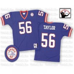 Lawrence Taylor NY-G Football Jersey - NY-G #56 Football Jersey(Blue Throwback)