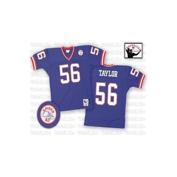 Lawrence Taylor NY-G Football Jersey - NY-G #56 Football Jersey(Blue Throwback)