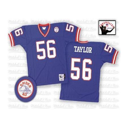 Lawrence Taylor NY-G Football Jersey - NY-G #56 Football Jersey(Blue Throwback)