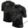 Black Clark Goff Steelers #64 Stitched Salute to Service Football Jersey Mens Womens Youth