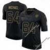 Black Bill Michael Steelers #64 Stitched Salute to Service Football Jersey Mens Womens Youth