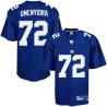 Osi Umenyiora NY-G Football Jersey - NY-G #72 Football Jersey(Blue)