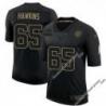 Black Jerald Hawkins Steelers #65 Stitched Salute to Service Football Jersey Mens Womens Youth