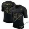 Black John Schweder Steelers #66 Stitched Salute to Service Football Jersey Mens Womens Youth