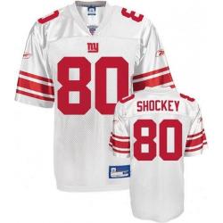 Jeremy Shockey NY-G Football Jersey - NY-G #80 Football Jersey(White)