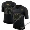 Black B.J. Finney Steelers #67 Stitched Salute to Service Football Jersey Mens Womens Youth