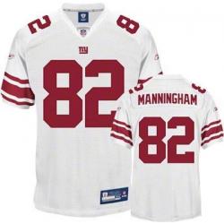 Mario Manningham NY-G Football Jersey - NY-G #82 Football Jersey(White)