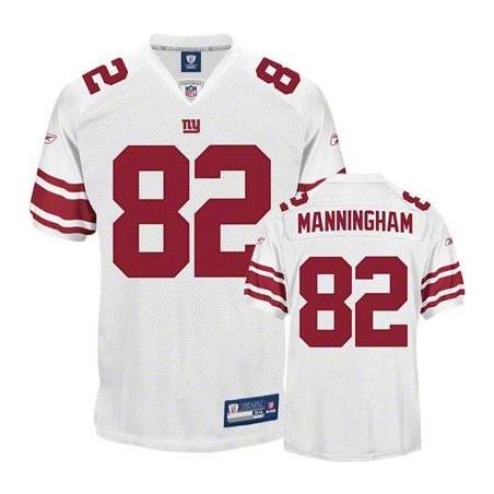 Mario Manningham NY-G Football Jersey - NY-G #82 Football Jersey(White)