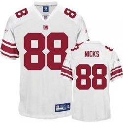Hakeem Nicks NY-G Football Jersey - NY-G #88 Football Jersey(White)