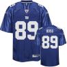 Kevin Boss NY-G Football Jersey - NY-G #89 Football Jersey(Blue)