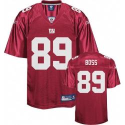 Kevin Boss NY-G Football Jersey - NY-G #89 Football Jersey(Red)