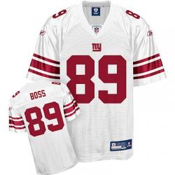 Kevin Boss NY-G Football Jersey - NY-G #89 Football Jersey(White)