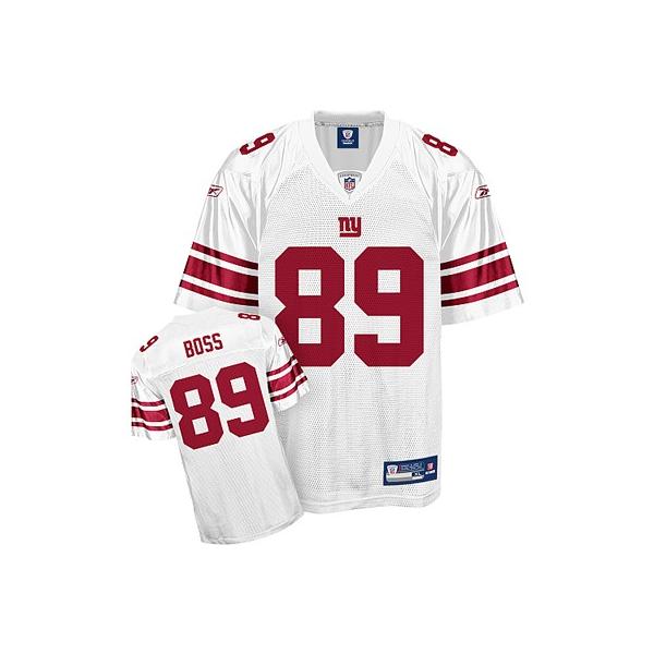 Kevin Boss NY-G Football Jersey - NY-G #89 Football Jersey(White)
