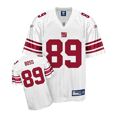 Kevin Boss NY-G Football Jersey - NY-G #89 Football Jersey(White)