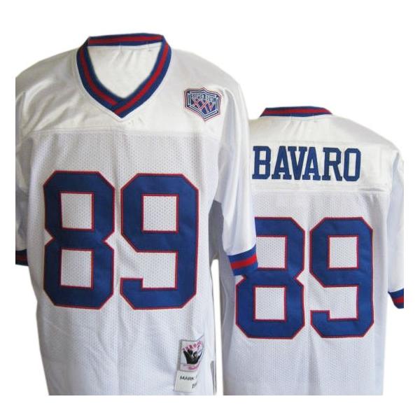 Kevin Boss NY-G Football Jersey - NY-G #89 Football Jersey(White Throwback)
