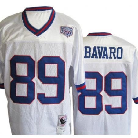 Kevin Boss NY-G Football Jersey - NY-G #89 Football Jersey(White Throwback)