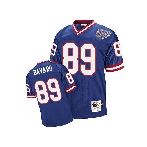 Mark Bavaro NY-G Football Jersey - NY-G #89 Football Jersey(Blue Throwback)