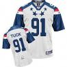 Justin Tuck NY-G Football Jersey - NY-G #91 Football Jersey(2011 Pro Bowl)