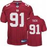 Justin Tuck NY-G Football Jersey - NY-G #91 Football Jersey(Red)