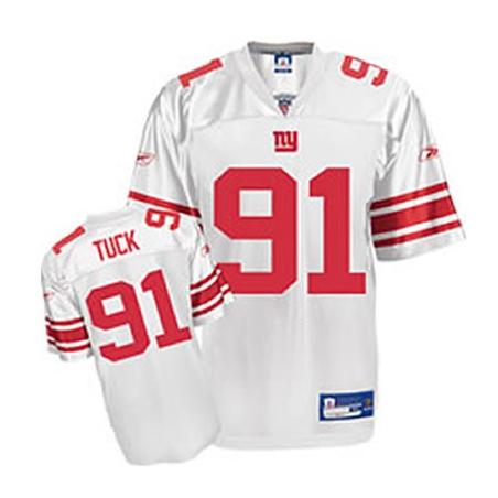 Justin Tuck NY-G Football Jersey - NY-G #91 Football Jersey(White)